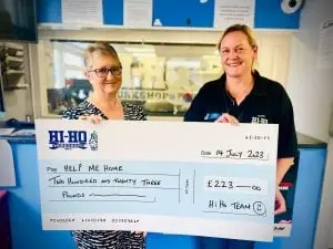 Help Me Home - Brentwood, a local charity that is run by volunteers who track lost pets and get them back to owners.